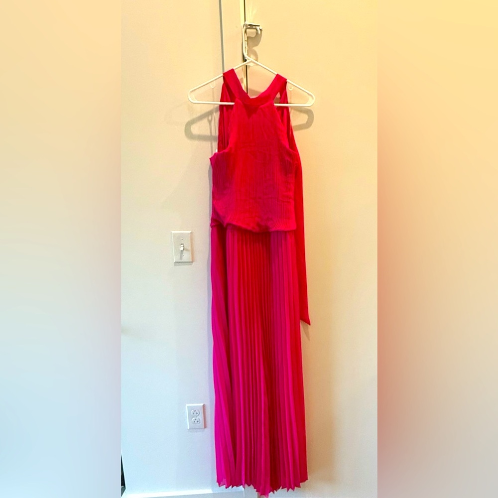 Wild Orchard Pleat Jumpsuit by Meghan Fabulous- Size XL
New with Tags